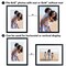 Americanflat Gallery-Style Picture Frame with Mat - Showcase Artwork, Prints, and Photos - Shatter Resistant Glass - Hanging Hardware with Drywall Anchor